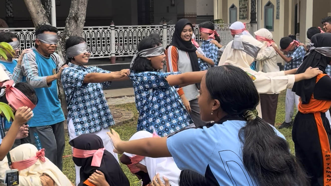 Outbound Cinta Tanah Air Kesbangpol Siswa SMP Kota Yogyakarta 