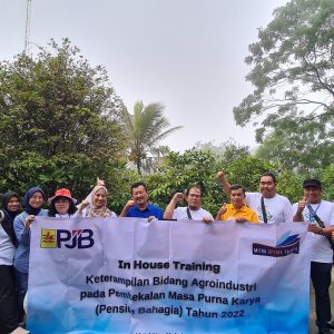 Kegiatan In House Training Pembekalan Masa Purna Karya PJB Bidang Agroindustri