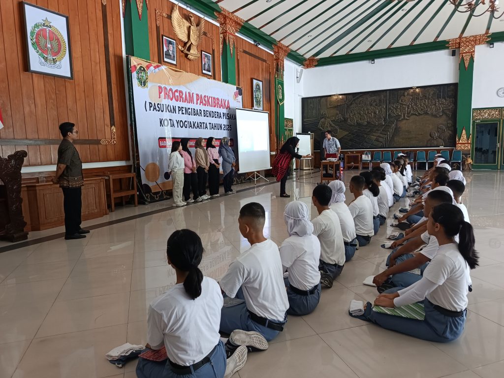 Pelatihan dan Pendampingan Psikologis Capas dalam agenda 'Diklat Paskibraka Kota Yogyakarta Tahun 2025'